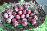 Класирани яйца в Конкурса за писани яйца