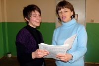 Деси с учителката и Ирина Байрактарова 