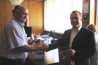 Иван Лебанов с консула на  Турция Джунейт Явузджан