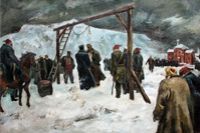 Обесването на Васил Левски
