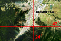 Велинград координати 24 42