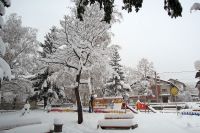 Велинград през декември / Парк финансовото